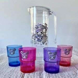 Tokidoki for JapanLa Pitcher and Cups Set